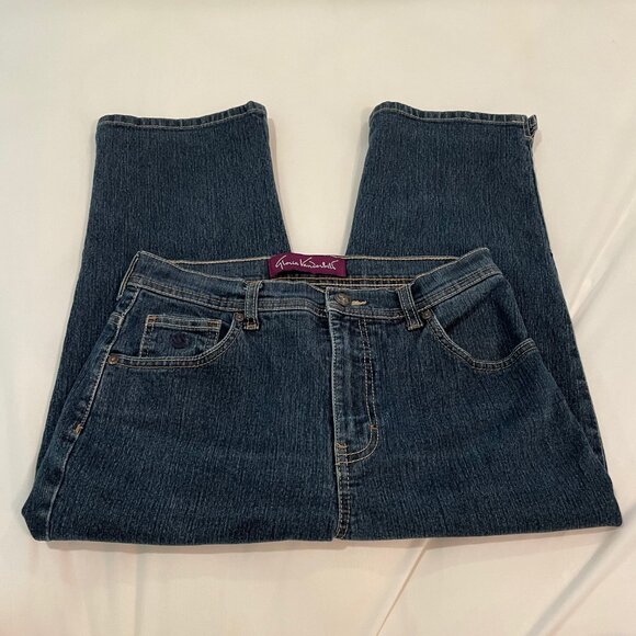 Gloria Vanderbilt denim capri's size 6‎ - Picture 4 of 6